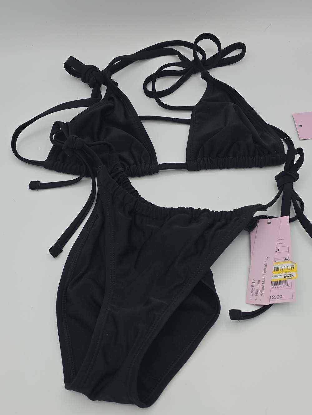 Wild Fable Black String Bikini Size Small
